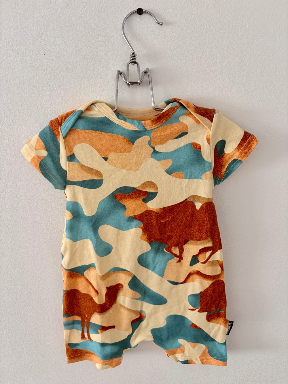 Kids Organic Cotton Short-Sleeve Romper